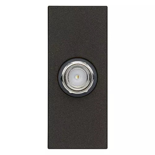 Presa coassiale tipo F Vimar Linea bianco-nero-canapa 30318.B/G/C Presa coassiale tipo F Vimar Linea bianco-nero-canapa 30318.B/G/C